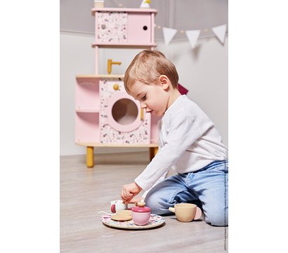Изображение 2 Кухня Janod Кухня розовая двусторонняя - J06616