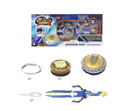 Зображення 2 Ігровий набір Infinity Nado VI серія Advanced Pack Fury Wave Dragon - EU654131