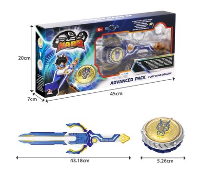 Зображення 25 Ігровий набір Infinity Nado VI серія Advanced Pack Fury Wave Dragon - EU654131