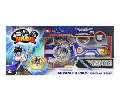 Зображення 27 Ігровий набір Infinity Nado VI серія Advanced Pack Fury Wave Dragon - EU654131