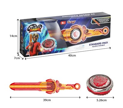 Зображення 27 Ігровий набір Infinity Nado VI серія Standard Pack Blazing War Bear - EU654122 для 5+