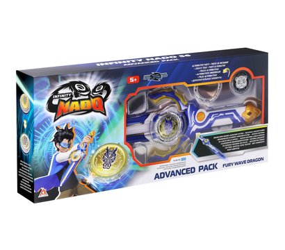Зображення 28 Ігровий набір Infinity Nado VI серія Advanced Pack Fury Wave Dragon - EU654131