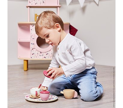 Изображение 3 Кухня Janod Кухня розовая двусторонняя - J06616
