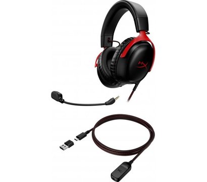 Зображення 6 Навушники HyperX Cloud III Black/Red — 727A9AA