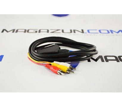 Зображення 4 Кабель 3RCA-3RCA 1.2 м