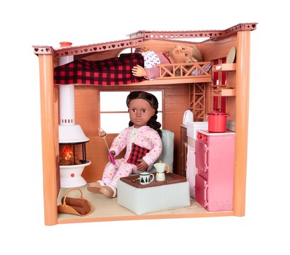 Изображение 2 Игровой набор Our Generation Дом с аксессуарами "Cozy Cabin" - BD37961 для