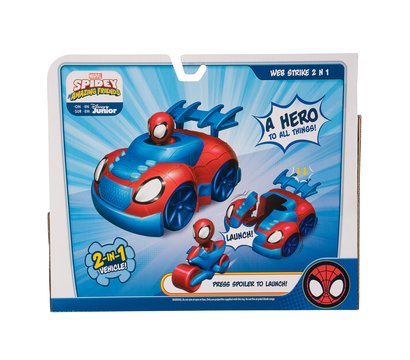 Зображення 29 Spidey Feature Vehicle 2 in 1 Spidey Stealth Strike Vehicle - SNF0019
