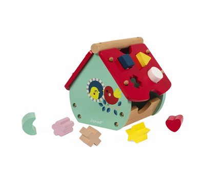 Изображение 3 Игрушка для малышей Janod Домик с часами - J08008