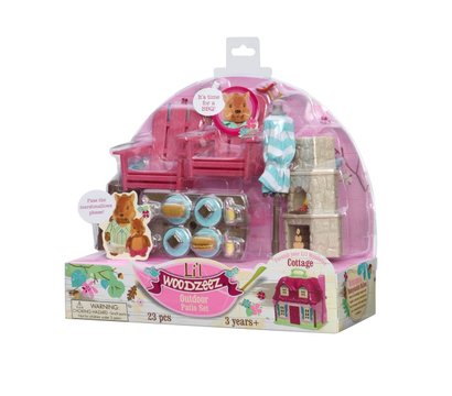 Изображение 3 Lil Woodzeez Терраса и камин - 6170Z
