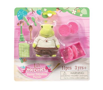 Изображение 3 Игровой набор Lil Woodzeez Черепаха-хозяйка - 6143M для