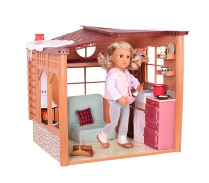 Изображение 3 Игровой набор Our Generation Дом с аксессуарами "Cozy Cabin" - BD37961 для
