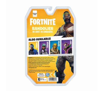 Зображення 3 Ігрова фігурка Jazwares Fortnite Solo Mode Bandolier, 10 см. - FNT0013