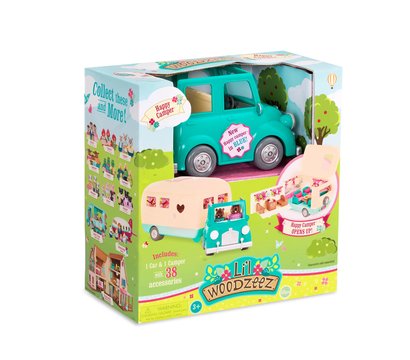 Изображение 5 Игровой набор Lil Woodzeez Кемпер голубой - 6486Z для