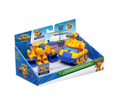 Зображення 5 Super Wings Supercharge Articulated Action Vehicle Donnie - EU740992V