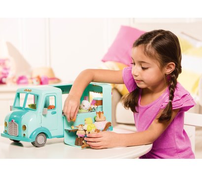 Зображення 6 Ігровий набір Lil Woodzeez Закусочная на колесах - 61522Z для