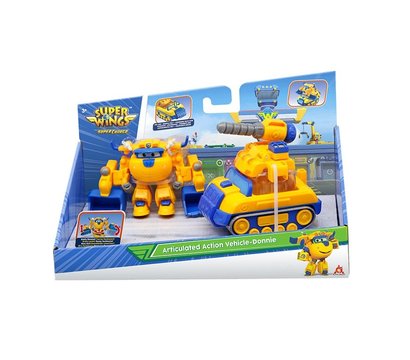 Зображення 7 Super Wings Supercharge Articulated Action Vehicle Donnie - EU740992V