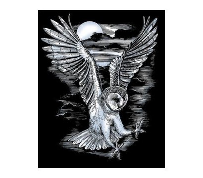 Изображение 2 Развивающий Sequin Art Artfoil Silver Сипуха - SA0537