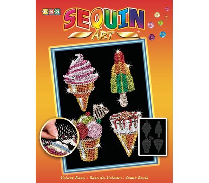 Изображение 2 Развивающий Sequin Art Orange Мороженое - SA1504