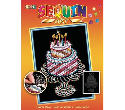 Зображення 2 Розвиваючий Sequin Art Orange Праздничный торт - SA1506