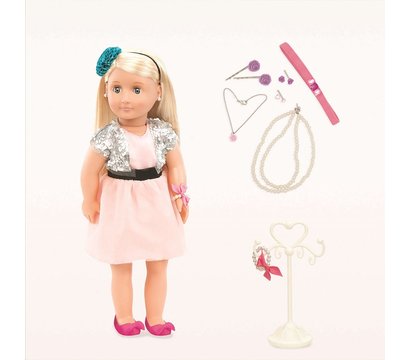 Зображення 3 Our Generation Аня с украшениями 46 см - BD31052Z