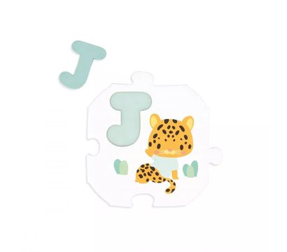 Изображение 8 Развивающая игрушка Janod Мой первый алфавитный пазл - J08045