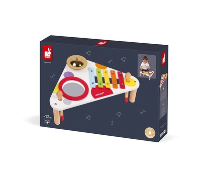 Зображення 12 Музична іграшка Janod Стол с ксилофоном - J07634