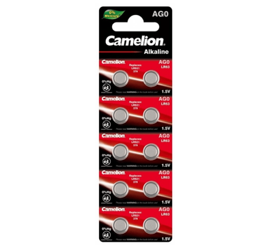 Зображення 2 Батарейка Camelion AG0-BP10 AG0 Alkaline 10 шт.