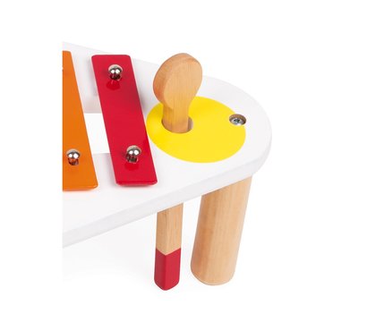 Зображення 9 Музична іграшка Janod Стол с ксилофоном - J07634
