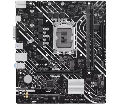 Зображення 2 Материнська плата Asus Prime H610M-K (s1700, Intel H610, PCI-Ex16)