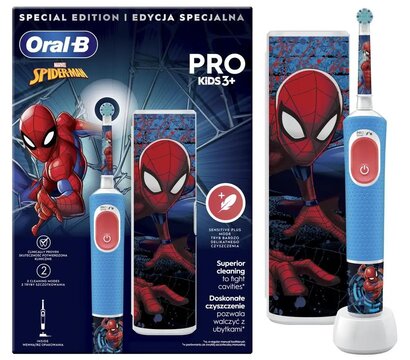 Зображення 2 Зубна щітка Braun D103.413.2KX Spider-Man