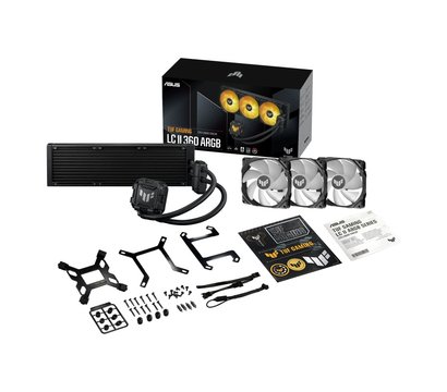 Изображение 5 Охлаждение  Asus TUF Gaming LC II 360 ARGB - 90RC00M1-M0UAY0