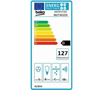 Зображення 8 Витяжка Beko HNT61310X