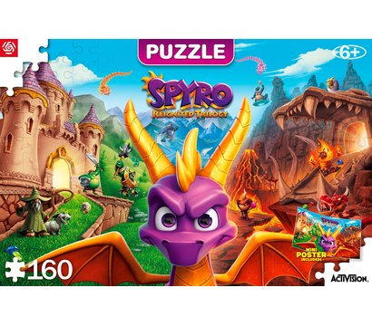 Изображение 2 Пазл Good Loot Spyro Reignited Trilogy Puzzles 160 эл - 5908305240389