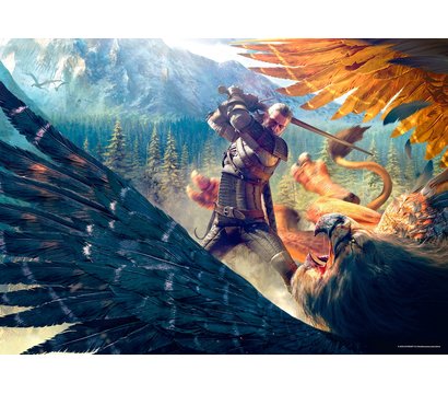 Зображення 2 Пазл Good Loot Witcher: Griffin Fight puzzles 1000 эл - 5908305231233