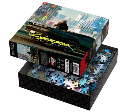 Зображення 2 Пазл Good Loot Cyberpunk 2077: Mercenary on the Rise Puzzles 1000 эл - 5908305240341