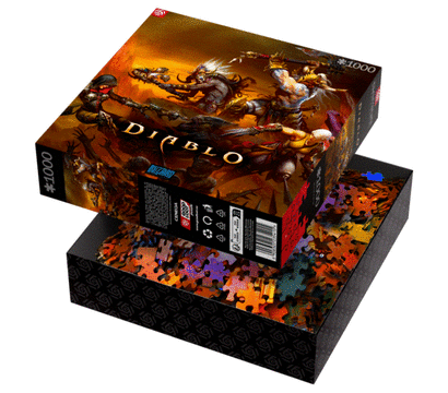 Зображення 2 Пазл Good Loot Diablo Heroes Battle Puzzles 1000 эл - 5908305235415