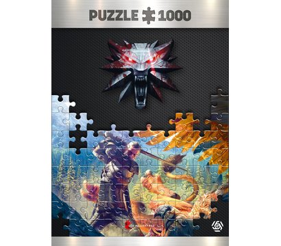 Зображення 4 Пазл Good Loot Witcher: Griffin Fight puzzles 1000 эл - 5908305231233
