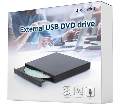Зображення 6 Оптичний привід Gembird DVD-USB-04