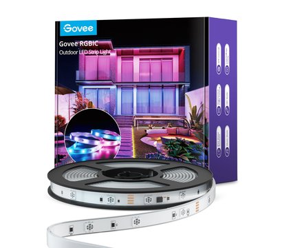 Изображение 2 Smart лента Govee H6172 Phantasy Outdoor LED RGBIC Strip Lights 10м White