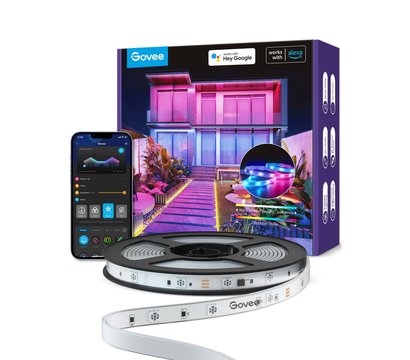 Изображение 3 Smart лента Govee H6172 Phantasy Outdoor LED RGBIC Strip Lights 10м White