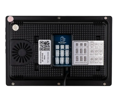 Зображення 4 Комплект відеодомофона Seven DP-7571/07Kit Black, Колір (домофон + панель): чорний + чорний