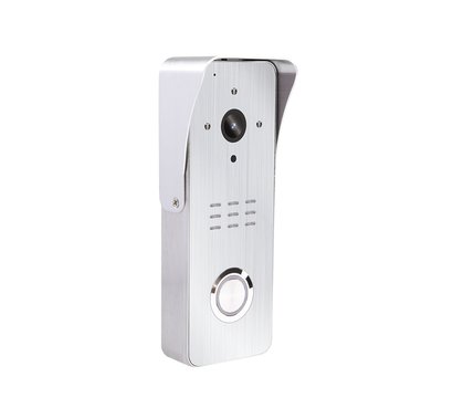 Зображення 4 Домофонна система Seven DP-7571/07Kit White, Колір (домофон + панель): білий + срібний