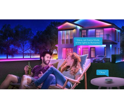 Изображение 12 Smart лента Govee H6172 Phantasy Outdoor LED RGBIC Strip Lights 10м White