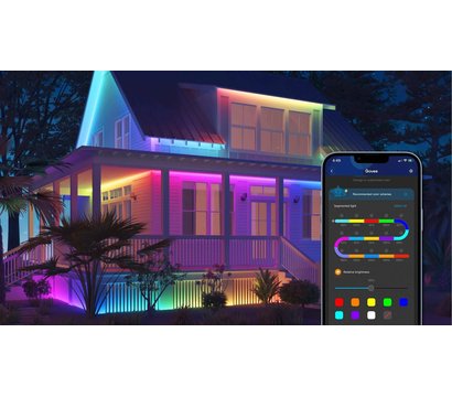 Изображение 13 Smart лента Govee H6172 Phantasy Outdoor LED RGBIC Strip Lights 10м White