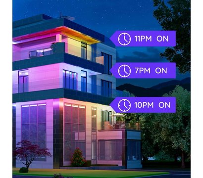 Изображение 17 Smart лента Govee H6172 Phantasy Outdoor LED RGBIC Strip Lights 10м White
