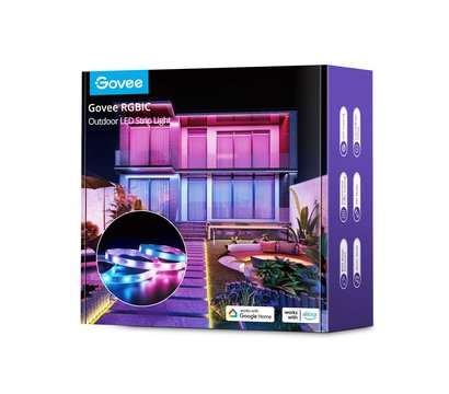 Изображение 18 Smart лента Govee H6172 Phantasy Outdoor LED RGBIC Strip Lights 10м White