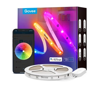 Изображение 2 Wi-Fi + Bluetooth лента Govee H619С RGBIC Basic Wi-Fi + Bluetooth LED Strip Light With Protective Coating 10м White