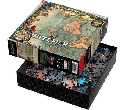 Зображення 2 Пазл Good Loot Witcher 3 Northern Kingdoms Puzzles 1000 эл - 5908305242994