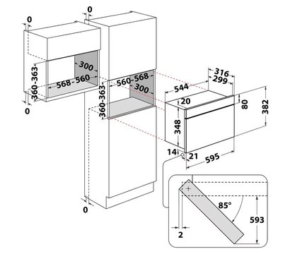 Зображення 10 Мікрохвильова піч Whirlpool MBNA900B