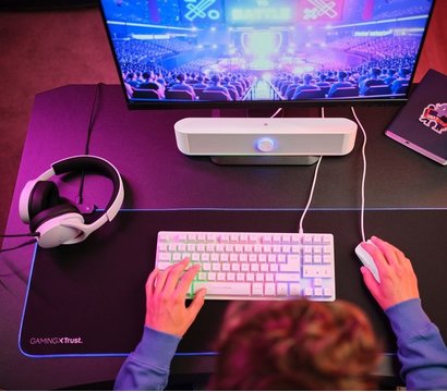 Зображення 7 Акустична система 2.0 Trust GXT 619 Thorne RGB Illuminated White - 25110